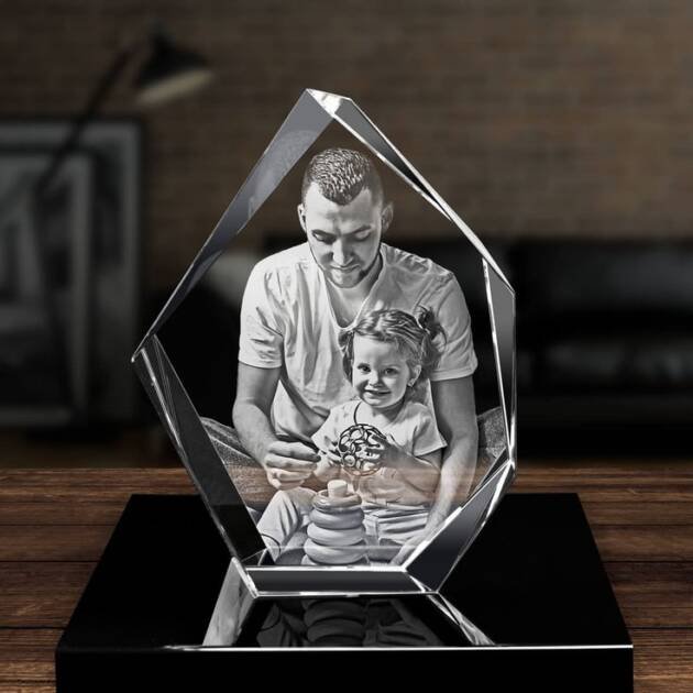 3D Crystal Iceberg